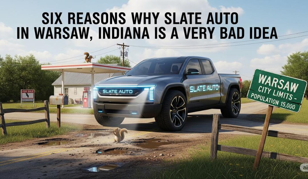 Six Reasons Why Slate Auto in Warsaw, Indiana is a Very Bad Idea™